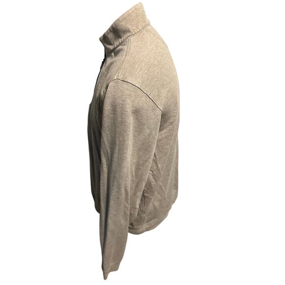 Johnnie-O Mens Xl Beige Half ZIP Pullover - Picture 2 of 5